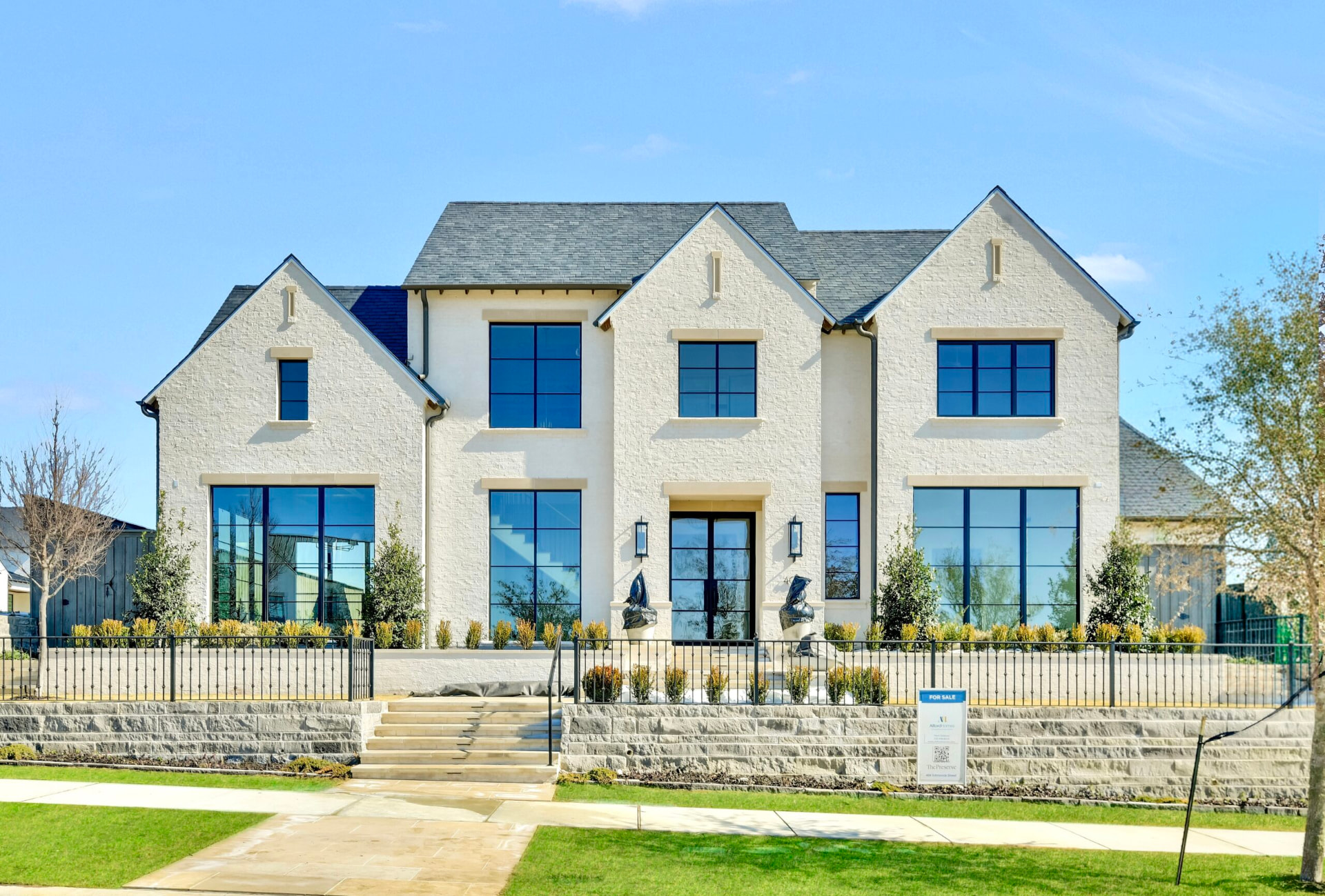 New custom estate home for sale in The Preserve at Fields, Frisco, Texas